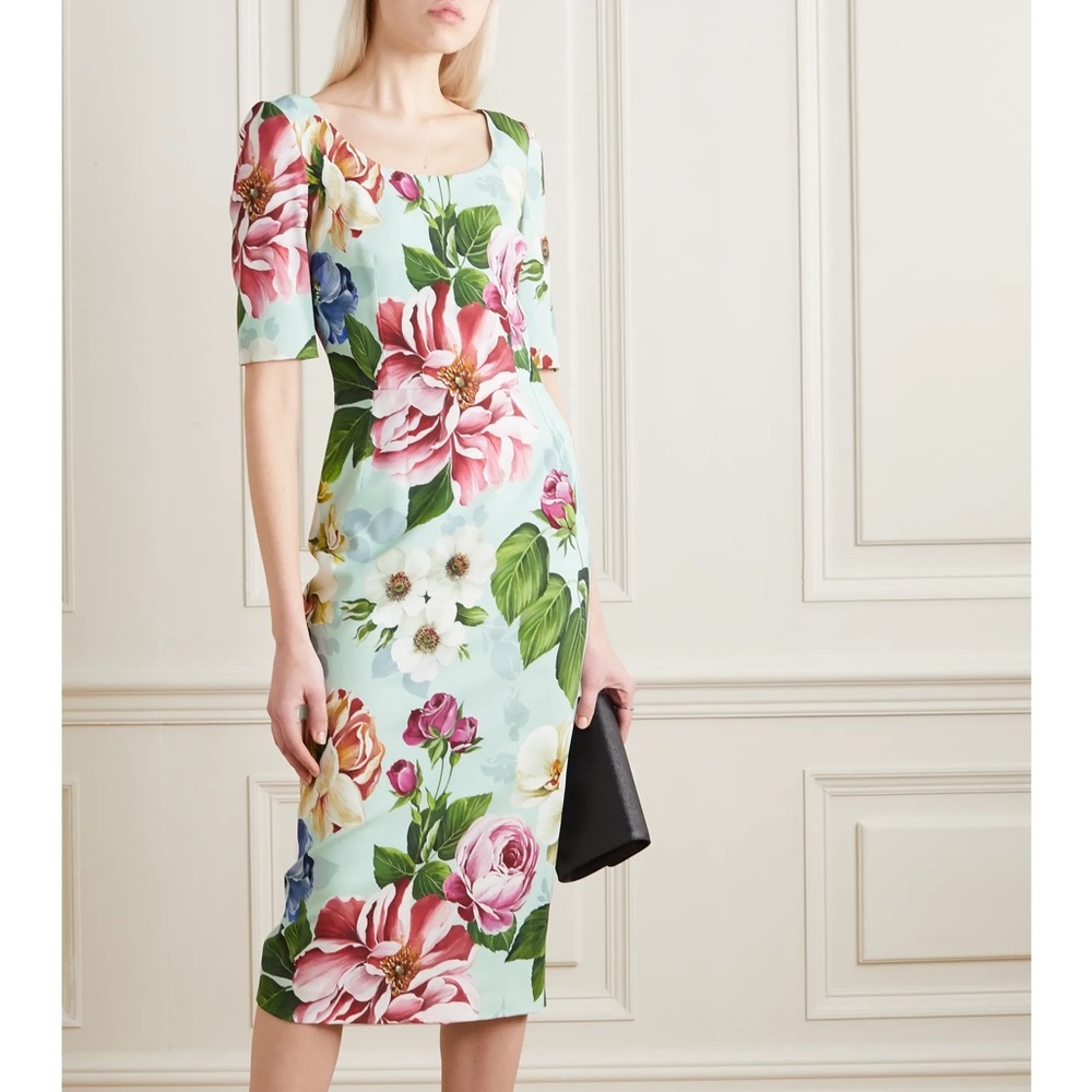 DOLCE & GABBANA
Midi Dresses In Light Green 🌺
